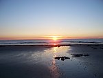 夕阳海景
