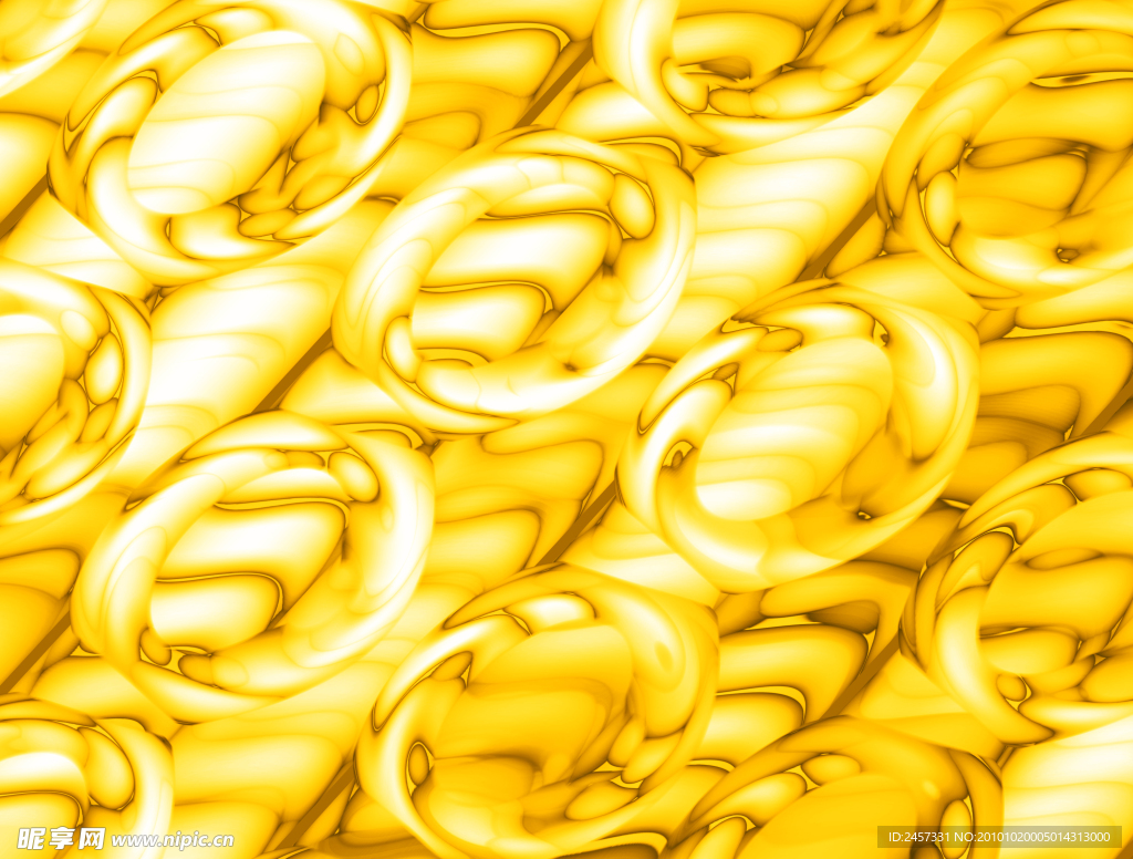 动感金色背景 底纹 金色花纹