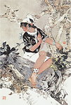 采药女