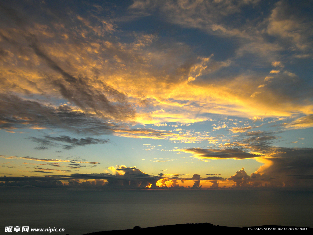 夕阳晚霞