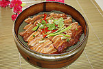 虾酱蒸五花