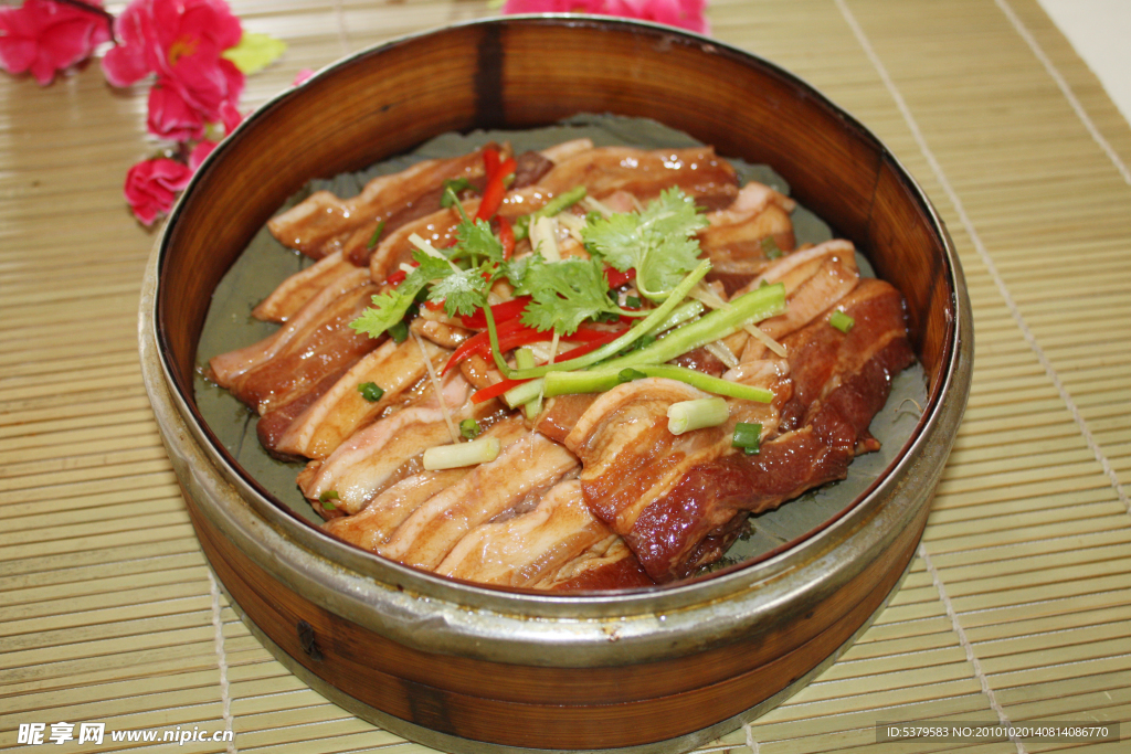 虾酱蒸五花