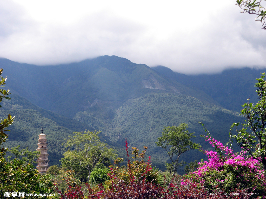 大理点苍山