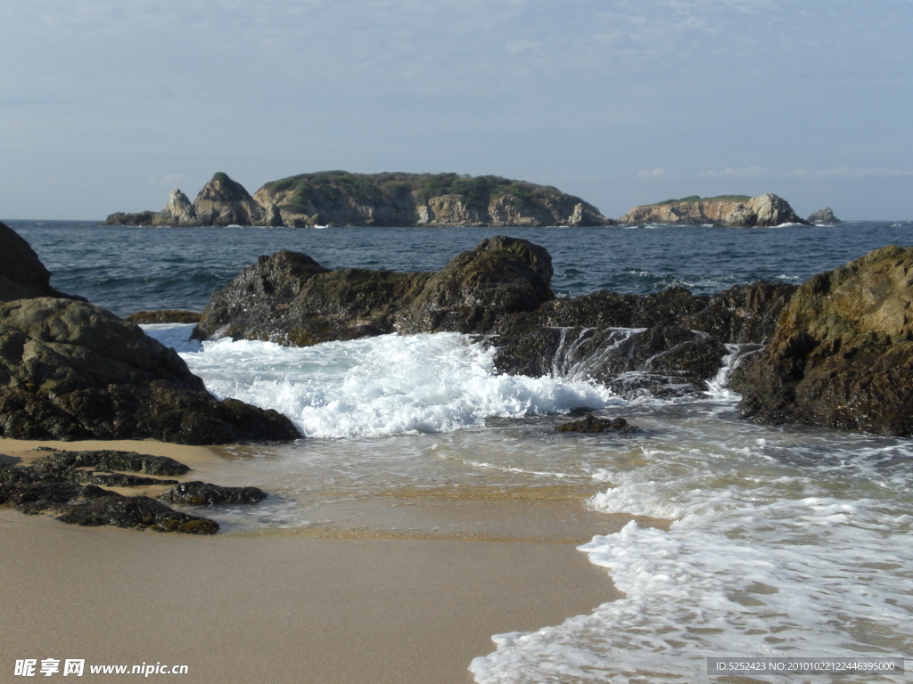 海岸岩石