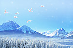 雪域风景