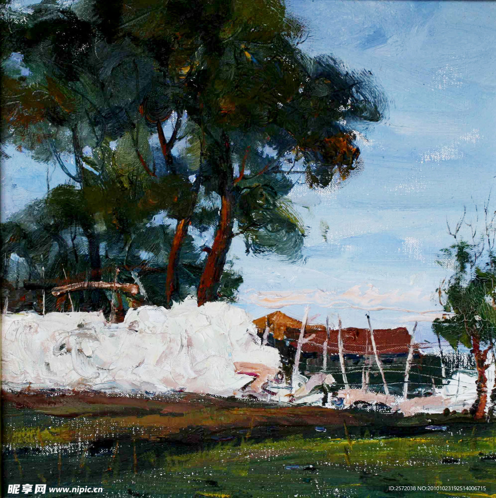 油画风景