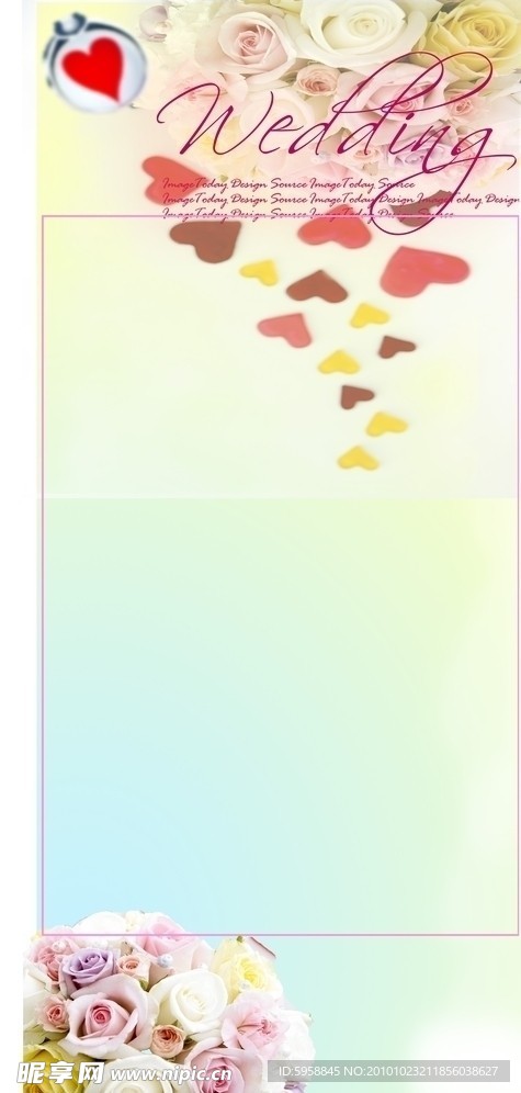 结婚X展架