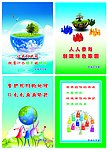 环保宣传图板