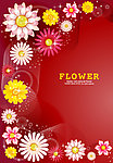 动感线条 时尚花纹 花朵