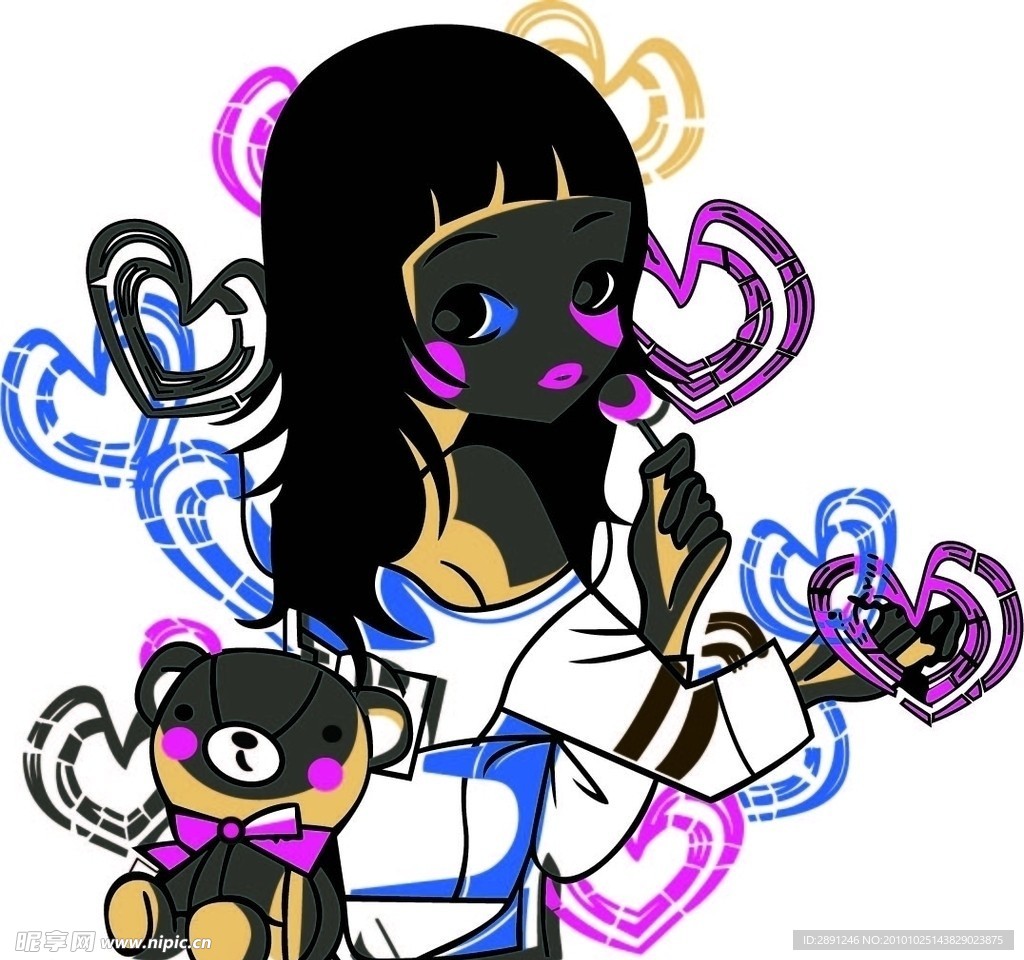 美女