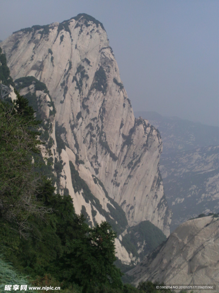美丽的华山