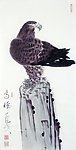 梁大年 国画 鹰