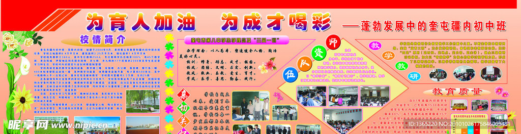 育人加油 为成才喝彩