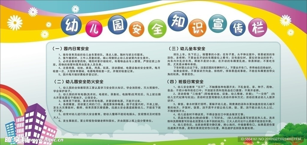 幼儿园安全知识宣传栏