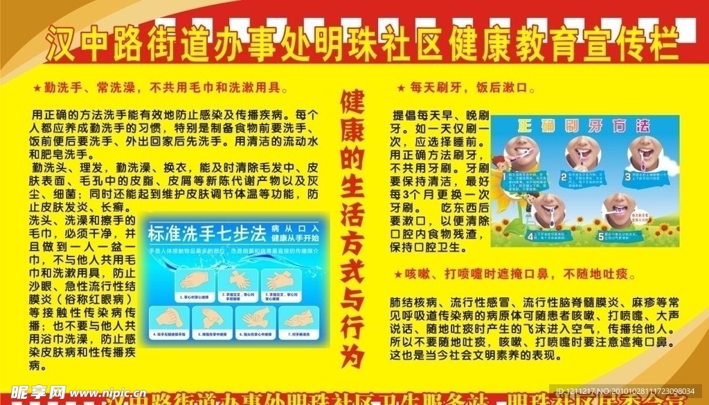 社区健康教育知识宣传