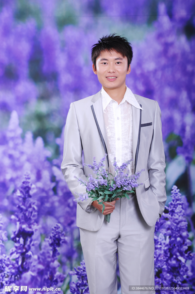 帅气新郎