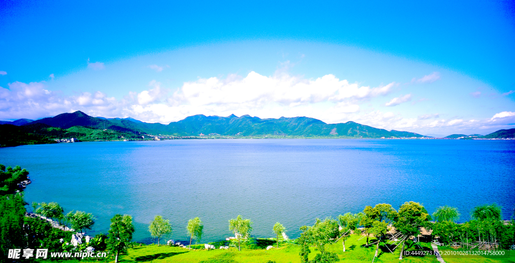 东钱湖 沙山进口公园