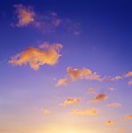 黄昏的天空