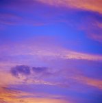 黄昏的天空