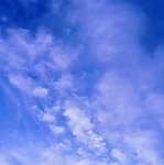 天空的云