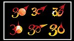 30周年标志