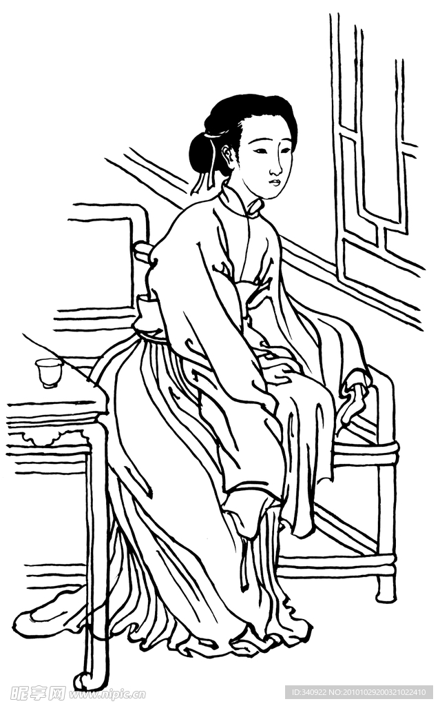 美女思春