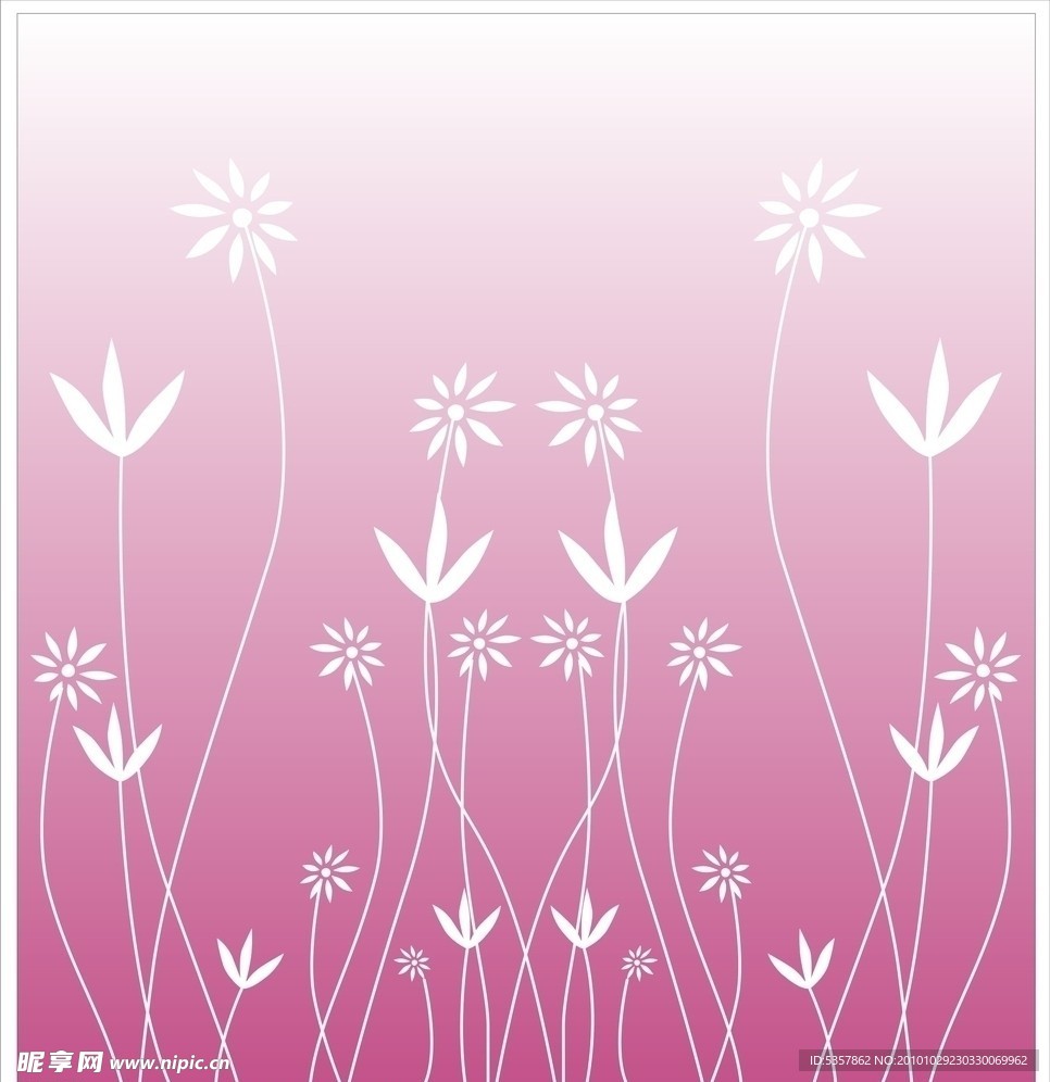 矢量花纹 底纹