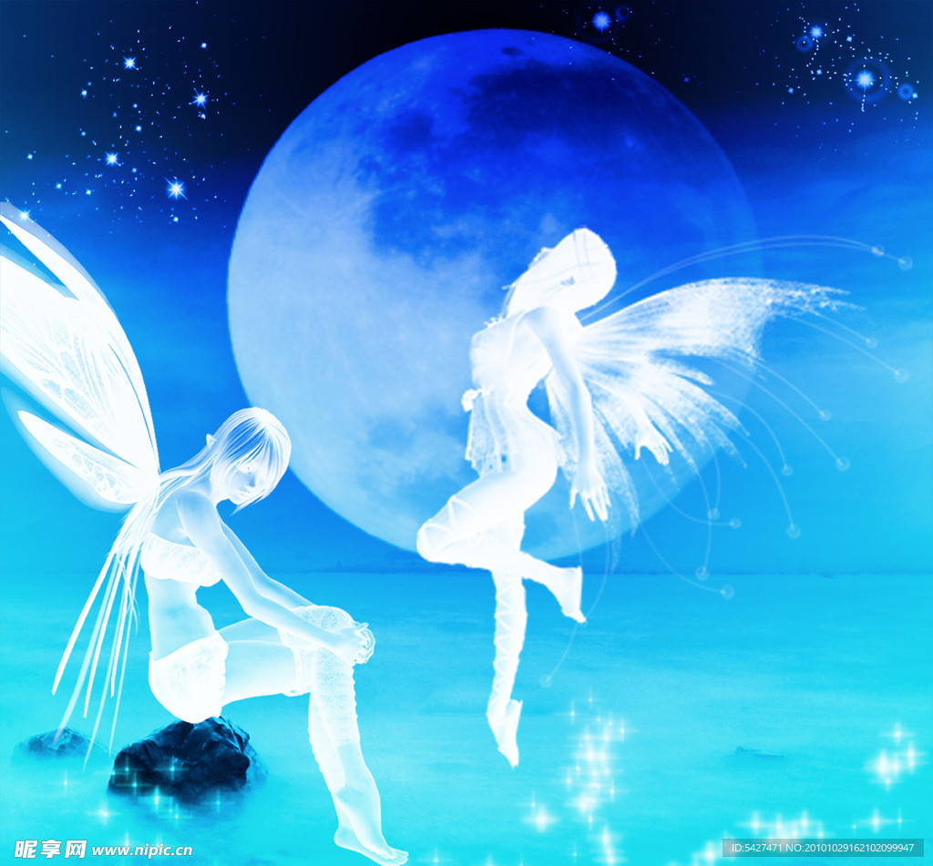 星空下的精灵