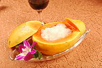 木瓜椰浆炖雪蛤