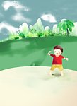 插画海报