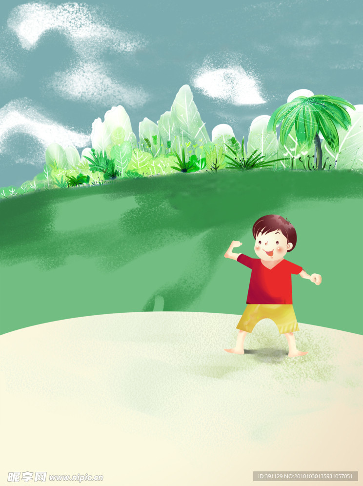 插画海报