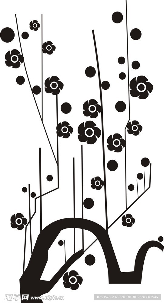 矢量花纹
