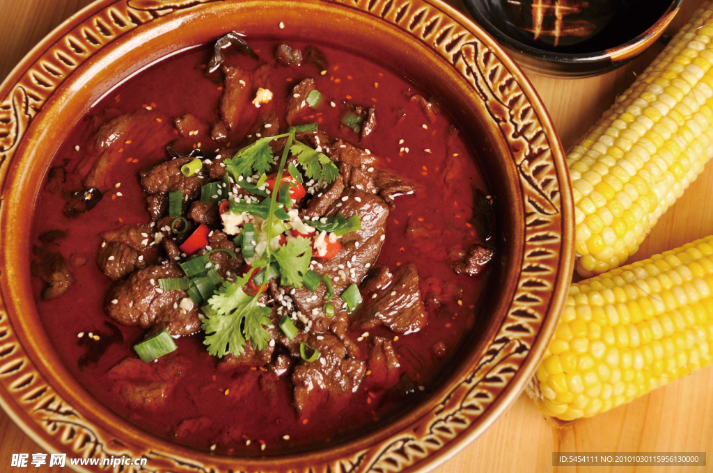 红油牛肉