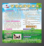 美容拨筋海报