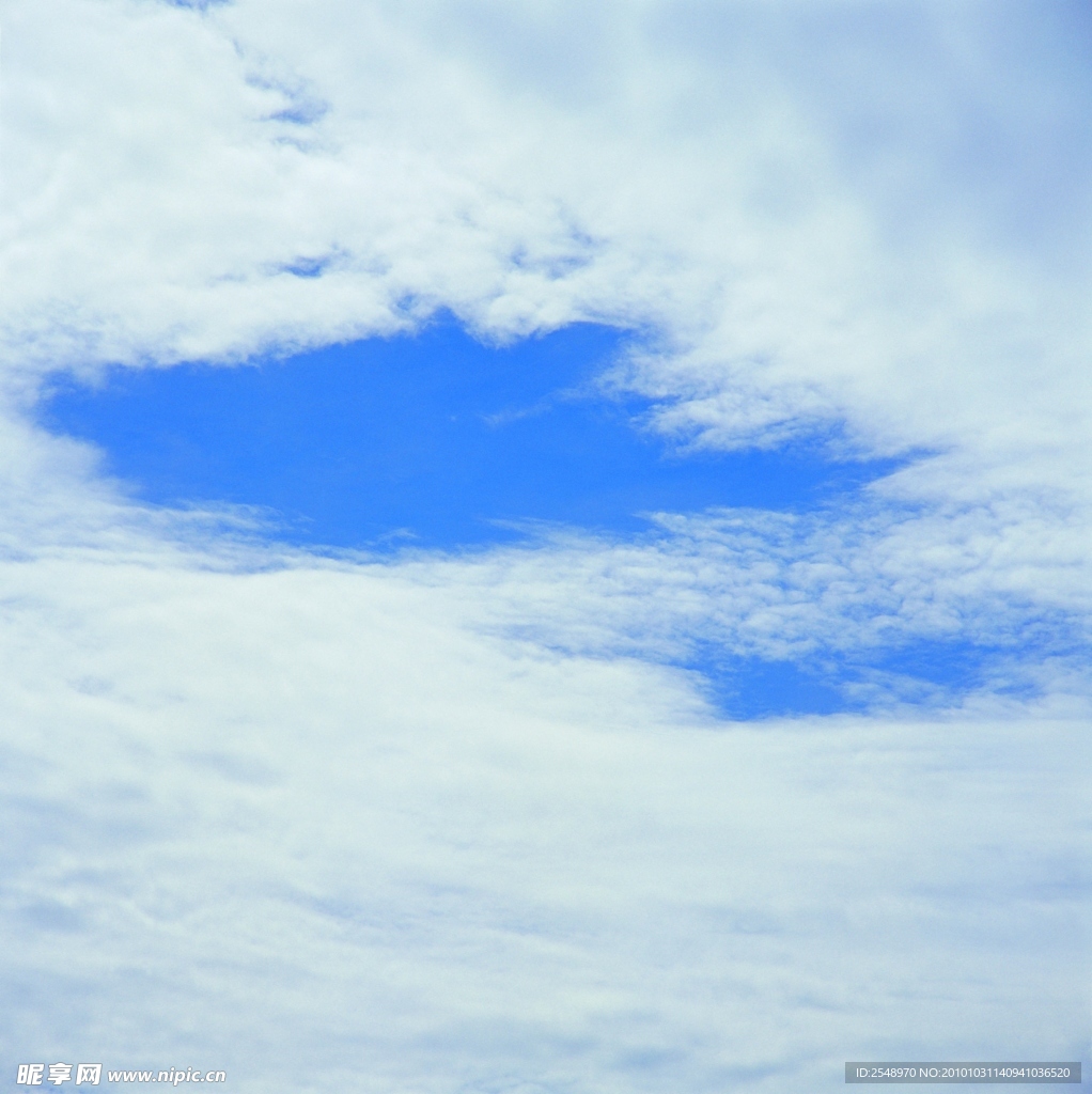 蓝天白云