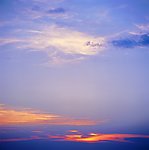 傍晚的天空