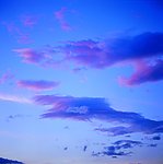 天空的云