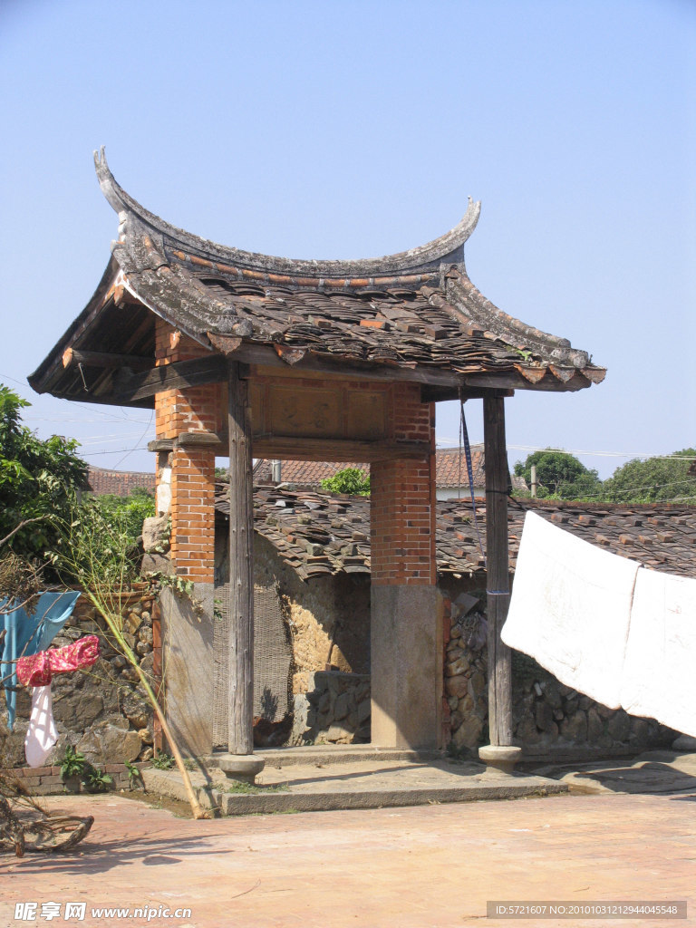 古民居 门亭