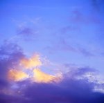 傍晚的天空