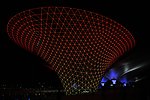 高清晰上海世博会建筑物夜景