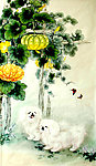 瓜棚小景