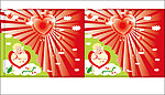 丘比特之箭爱心礼品袋