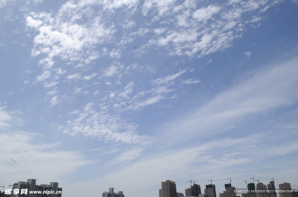 蓝色天空