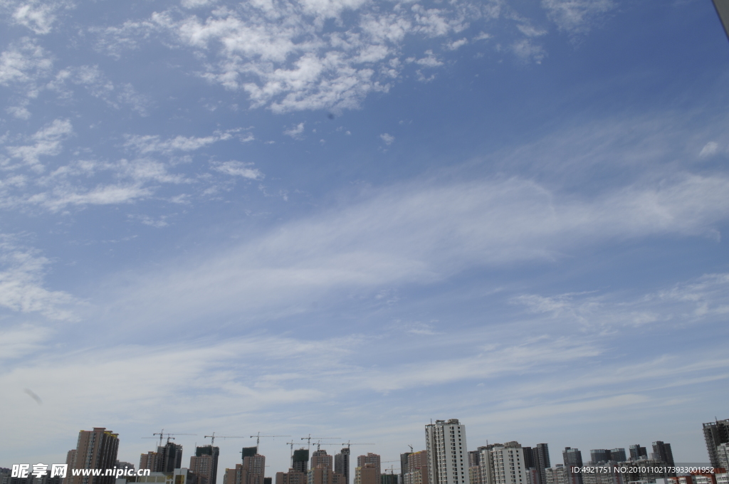 蓝色天空