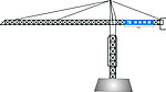 建筑工地吊塔