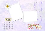2011年宝宝日历模板