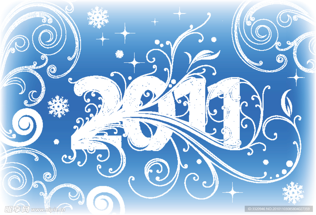 2011新年矢量素材