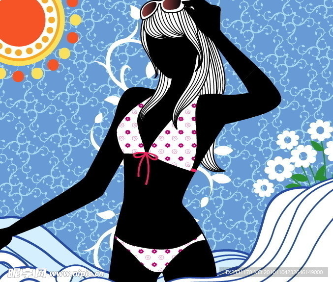 女性矢量素材