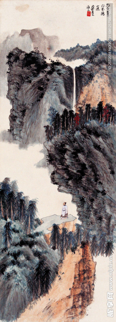 高山游览图