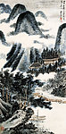 溪山积雨图